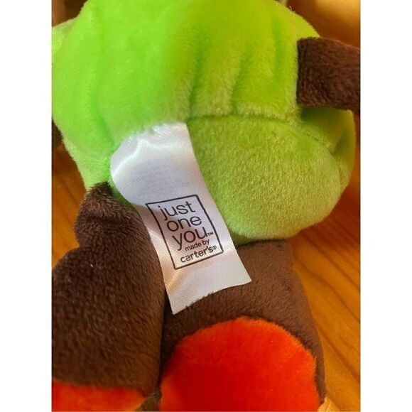 2012 Carter’s Monkey My First Halloween Monster Rattle Plush 8.5" - Picture 3 of 4